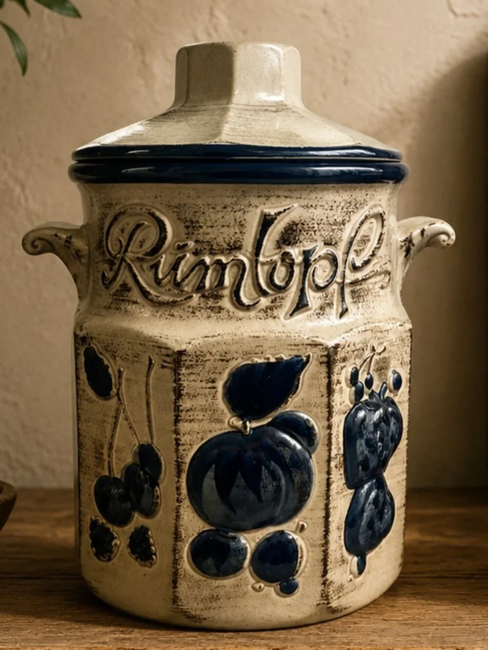 Rumtopf vintage stamped